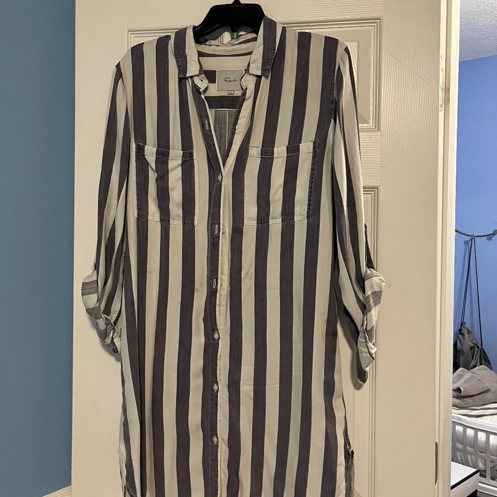 Rails shirt dress